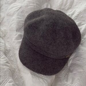 Gray Wool Cap paper boy